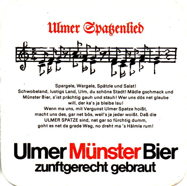 ulm ul-bw mnster zunft 7b (quad180-ulmer spatzenlied-schwarzrot)